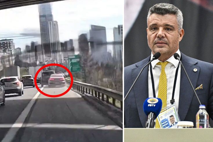 Facia ucuz atlatılmış! Sadettin Saran’ın yaptığı kazanın görüntüleri ortaya çıktı