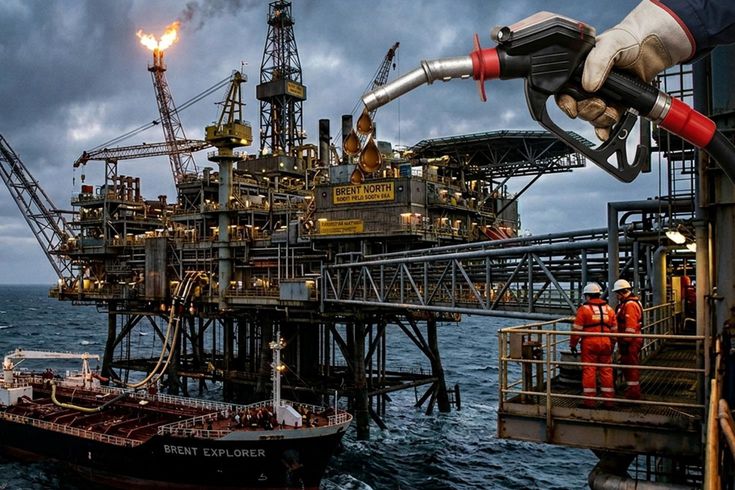 Brent petrol, 105 doların altına geriledi