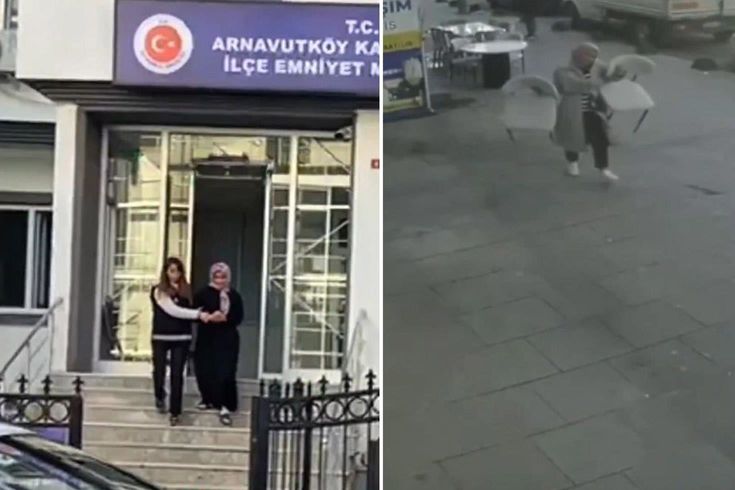 Mağaza önünden iki sandalye çalan kadın yakalandı! İşte ilk sözleri