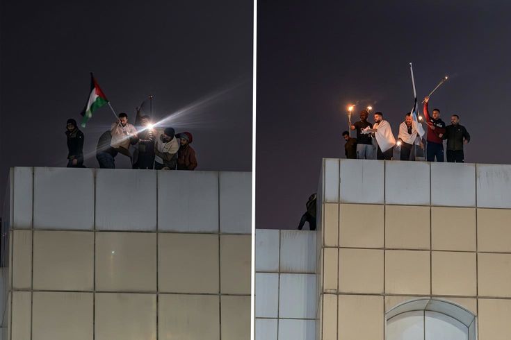 Basra'da Kuveyt Konsolosluğu’na gece yarısı baskını: Öfkeli kalabalık bayrağı indirdi