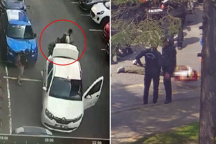 Teröristlerin saldırı öncesi hazırlığı kamerada