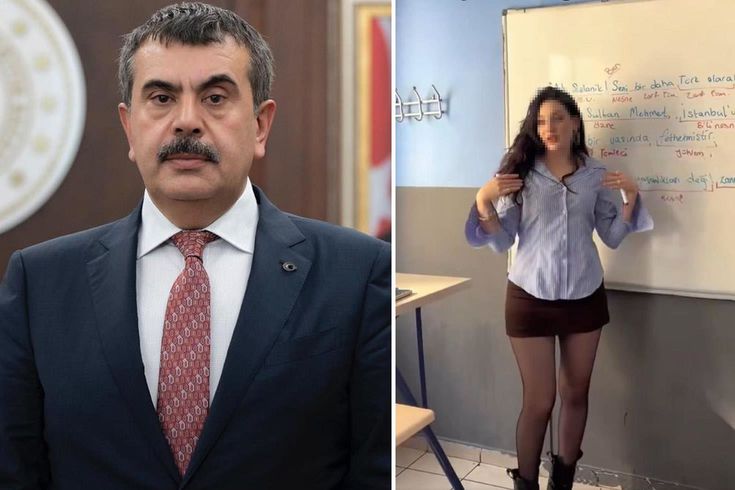 Kadın öğretmenin videosunu izleyenler Bakan Tekin'i etiketledi