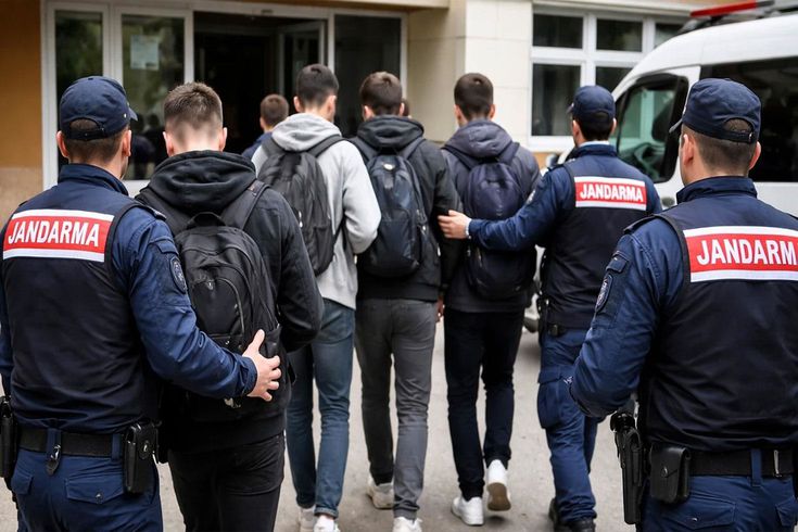 İzmir'de okul saldırısı hazırlığı iddiası: 8 öğrenci gözaltına alındı