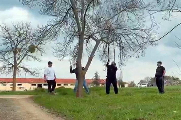 Eskişehir'de 'mangal için ağaç dalını kırmaya çalıştılar' iddiası