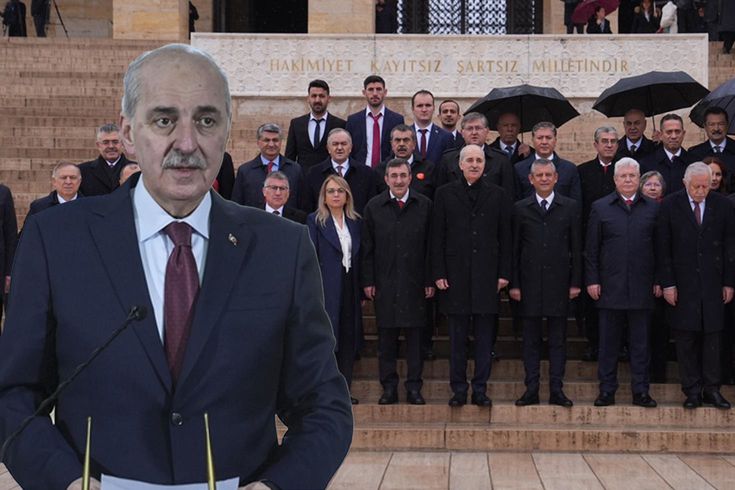 106 yıllık gurur! Devlet erkanı Anıtkabir'i ziyaret etti