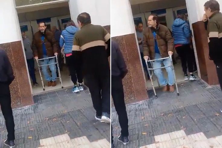 Bak sen şu işe! Bankadan engelli maaşını alınca bir anda iyileşti