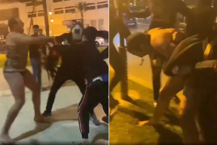 Fas'ta el ele yürüyen eşcinsel çift saldırıya uğradı