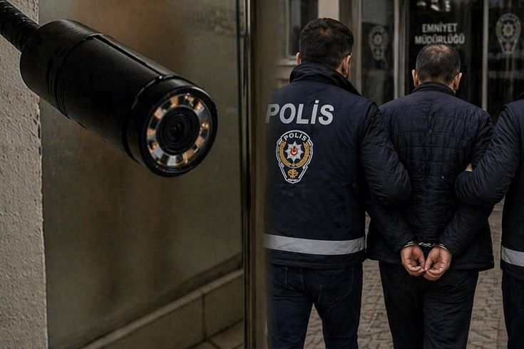 Yılan kamera ile rezalet! Duvarı delip komşusunu ve 3 kızını izledi