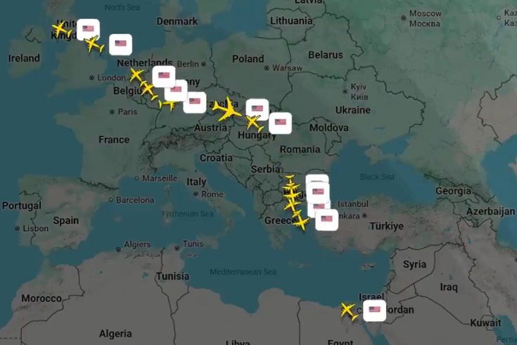 ABD, BAE ve Katar'daki üslerine gece boyunca askeri sevkiyat gerçekleştirdi