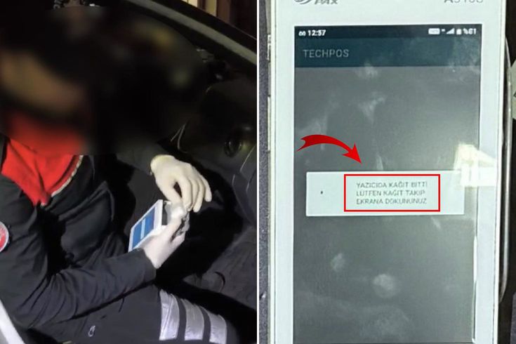 Şüphelileri POS cihazındaki kağıt bitti yazısı ele verdi! İçinden çıkan herkesi şoke etti