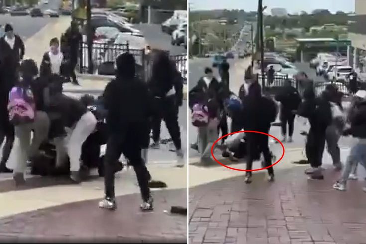 İnfial yaratan görüntü! Kalabalık grup küçük kızı linç etti, çevredekiler tezahürat yaptı