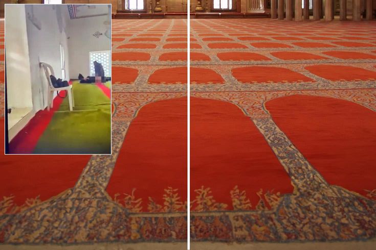 Cami içerisinde uygunsuz görüntüler! Meselenin aslı ortaya çıktı