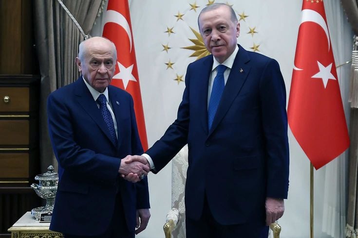 Beştepe'de Erdoğan-Bahçeli zirvesi