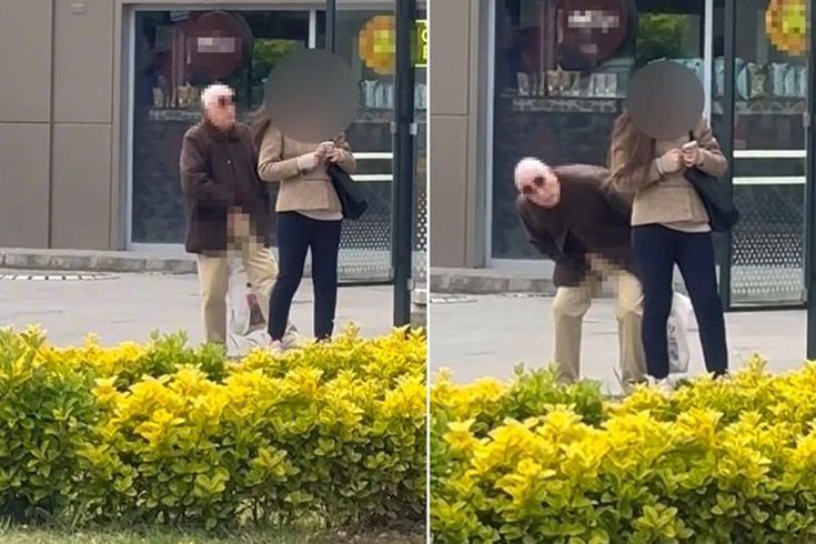 Bulun bu sapığı! İstanbul'un göbeğinde infial yaratan görüntü