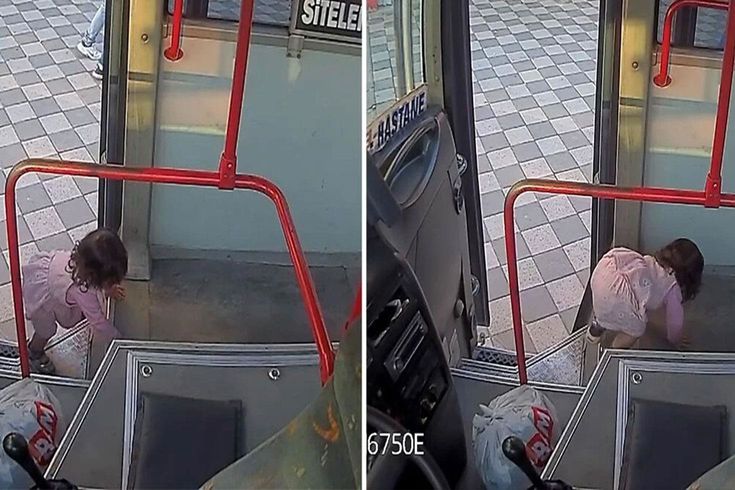 2 yaşındaki çocuk emekleyerek halk otobüsüne bindi, şoför evine giderken fark etti