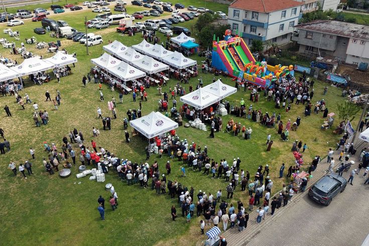 Bolluk bereket için kazan kazan yapıldı! 2 tonu 1 saatte tükendi