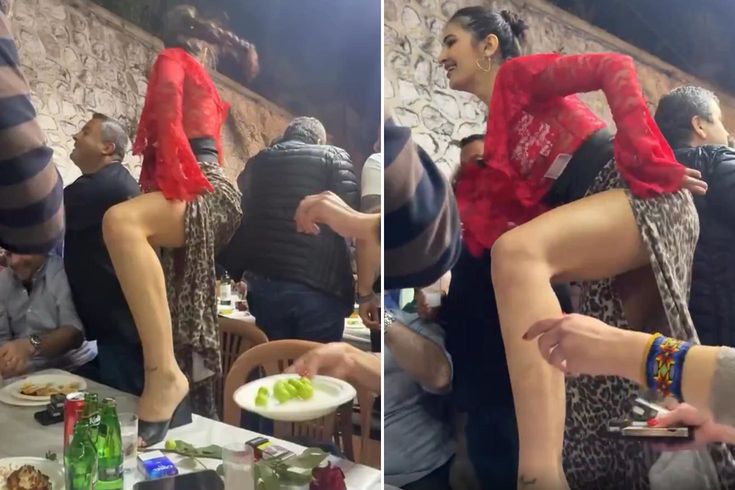 Tekirdağ'daki düğünde renkli anlar! Eğlencenin dozu her dakika arttı