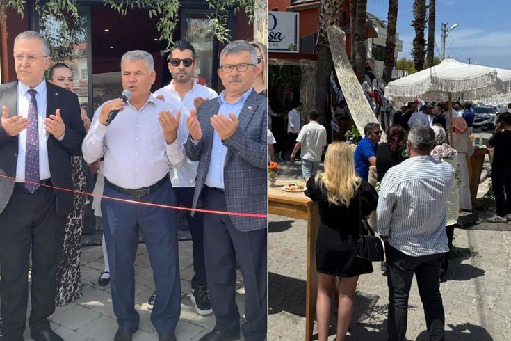 Meyhane açılışını duayla yaptılar! Bir de emekli imam çağırdılar