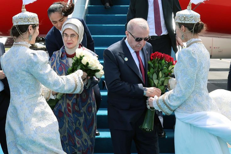Cumhurbaşkanı Erdoğan Türkistan'da
