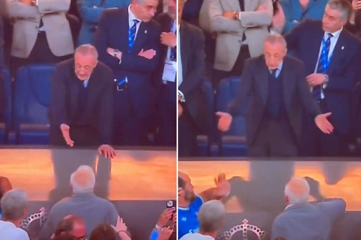 Real Madrid Başkanı Florentino Perez'e olay pankart! Ortalık bir anda karıştı
