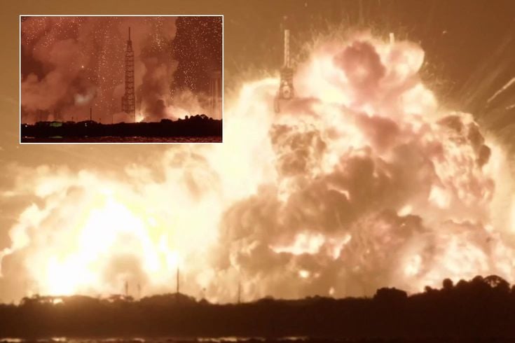Blue Origin roketi fırlatma rampasında patladı