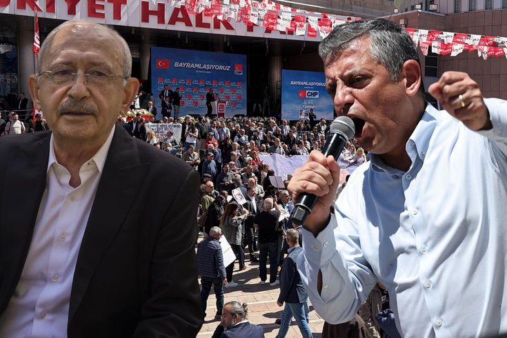 Saat aynı, mekan farklı! CHP'de bayramlaşma düellosu