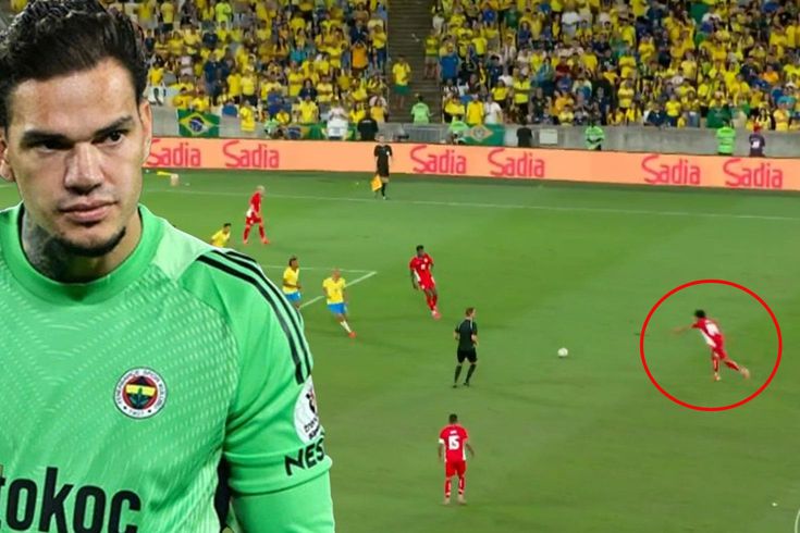 Fener taraftarını delirten Ederson orta sahadan gol yedi, sonrasında olanlara inanamadı