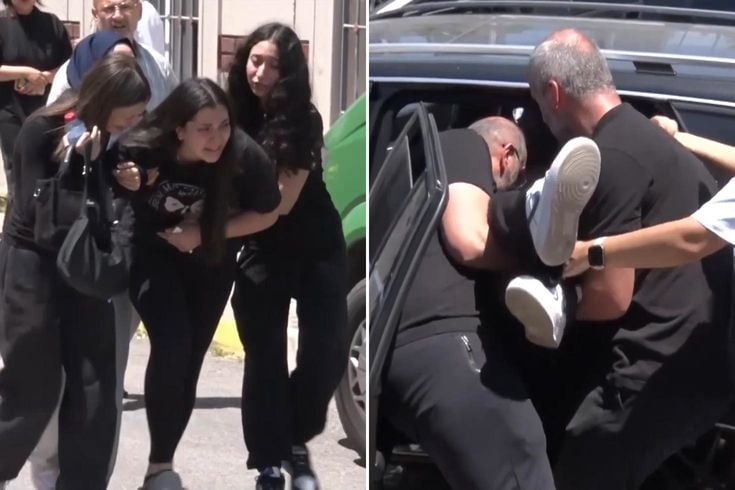 Can Polat'ın kızı cenazede sinir krizi geçirdi: Babama tatil mezar oldu