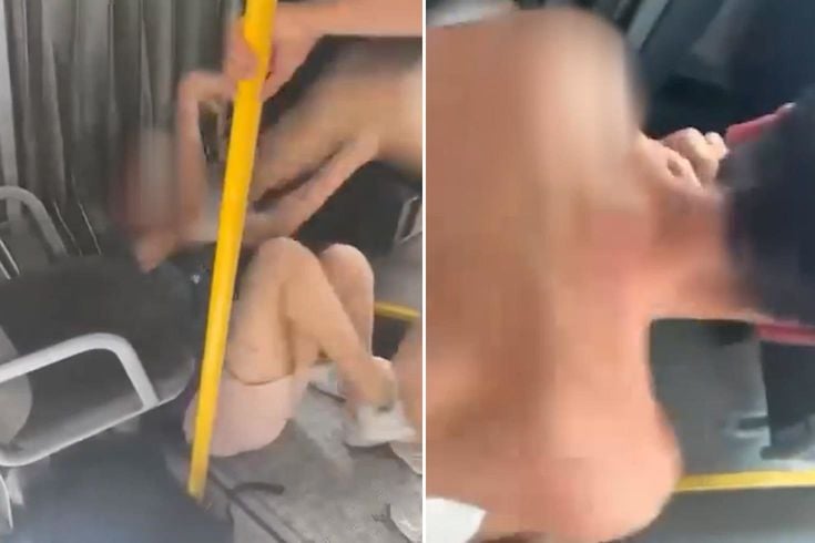 Belçika'da olay görüntü! Bir grup göçmen otobüsteki genci öldüresiye dövdü