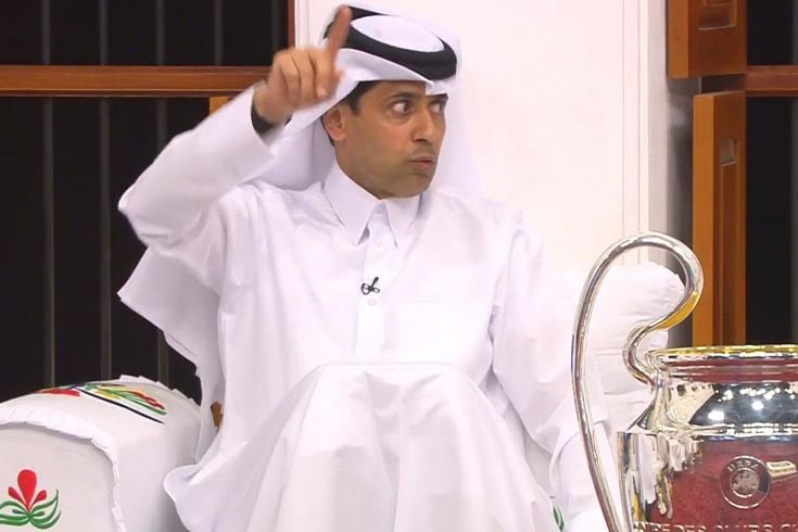 PSG Başkanı canlı yayında anlattı: Artık delirdiğini düşünüp korkmaya başlamıştık