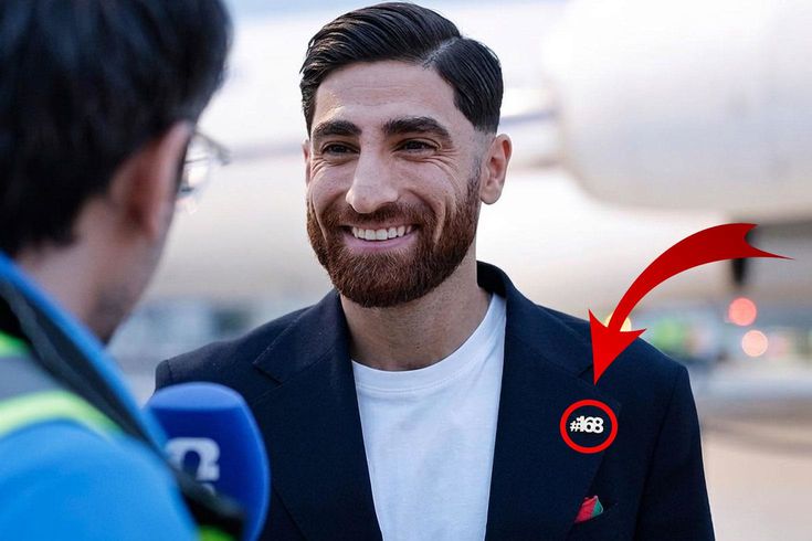 İran, Dünya Kupası için Meksika'da! Yakalarındaki ''168'' detayı dikkat çekti