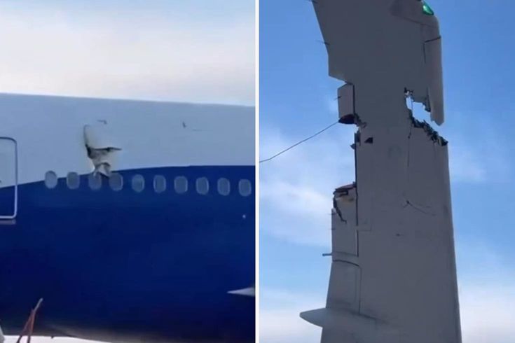THY uçağı Antalya'da radar direğine çarptı: 1 yolcu yaralandı