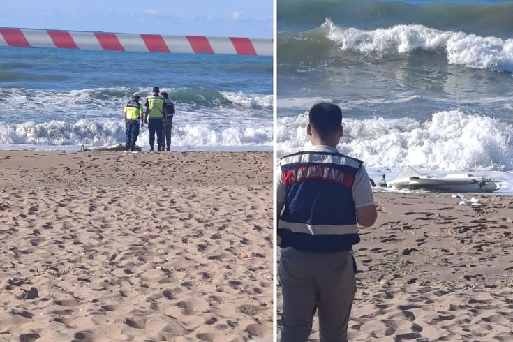 Bartın'da plaja mühimmat yüklü insansız hava aracı vurdu