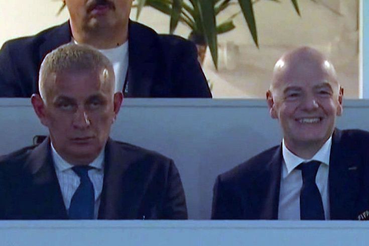 TFF Başkanı İbrahim Hacıosmanoğlu'nun sert bakışları yayına damga vurdu