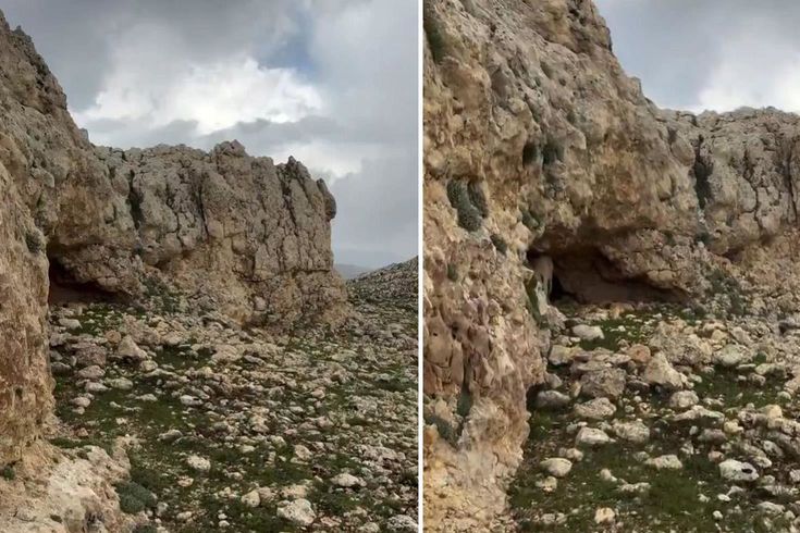 Kayıp keçilerini bulduğu mağarada gördüğüne inanamadı