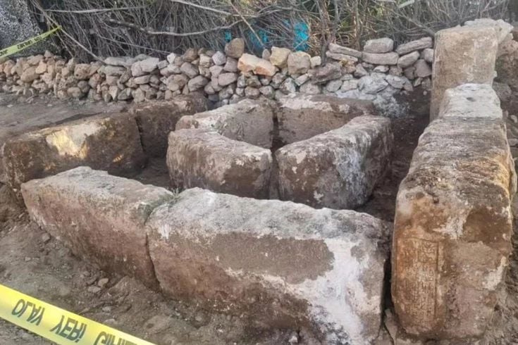 Mardin'de peyzaj çalışmasında yazılı tarihi kitabeler bulundu