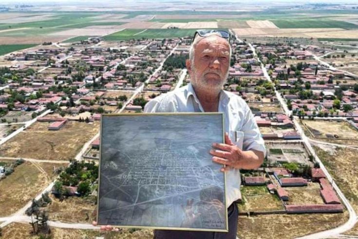 Bu köyde çıkmaz sokak yok! Adeta cetvelle çizilmiş gibi