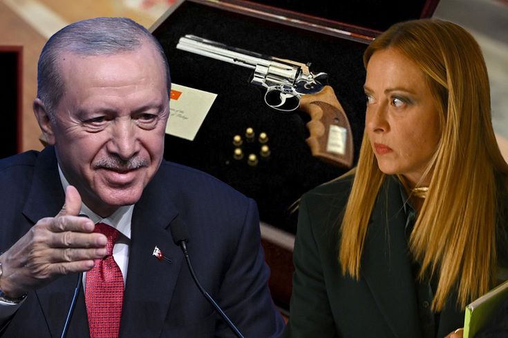 Erdoğan'ın hediyesi Avrupa'da gündem oldu! Meloni'nin kararı dikkat çekti