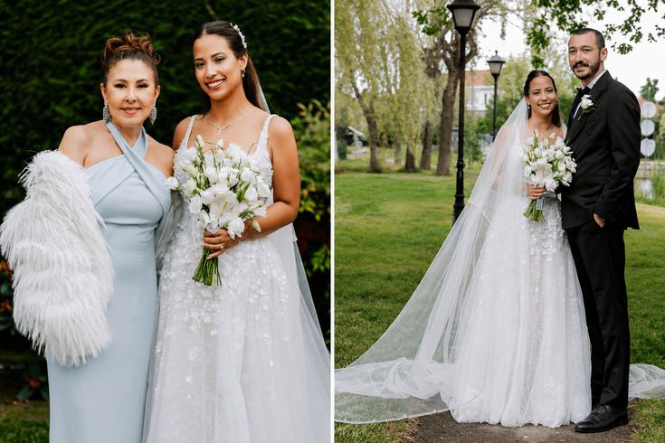 Nilüfer ve Reha Muhtar'ın kızı Ayşe Nazlı dünyaevine girdi