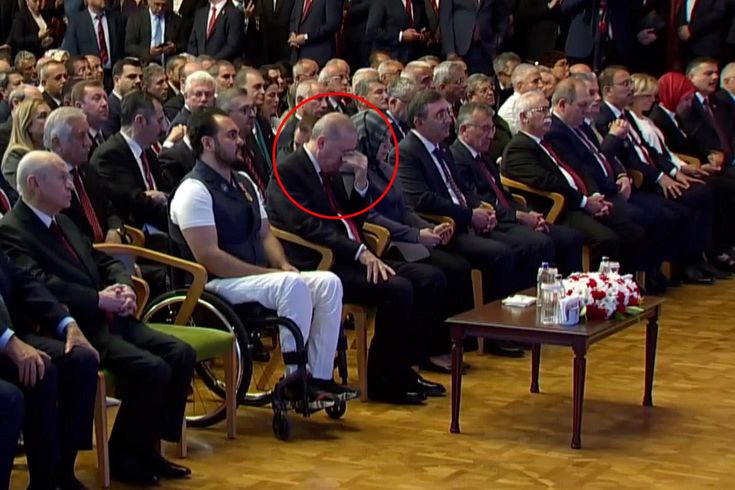 15 Temmuz Anma Töreni'ne katılan Cumhurbaşkanı Erdoğan'ın duygusal anları
