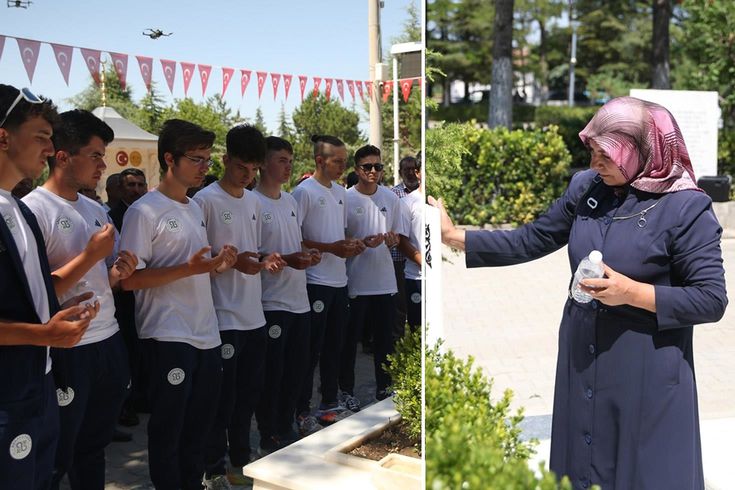 Ömer Halisdemir'in kabrine ziyaretçi akını: Oğluma onun adını verdim
