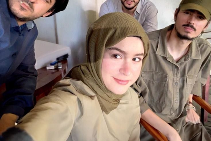 Asena Keskinci yeni filmi için tesettüre girdi