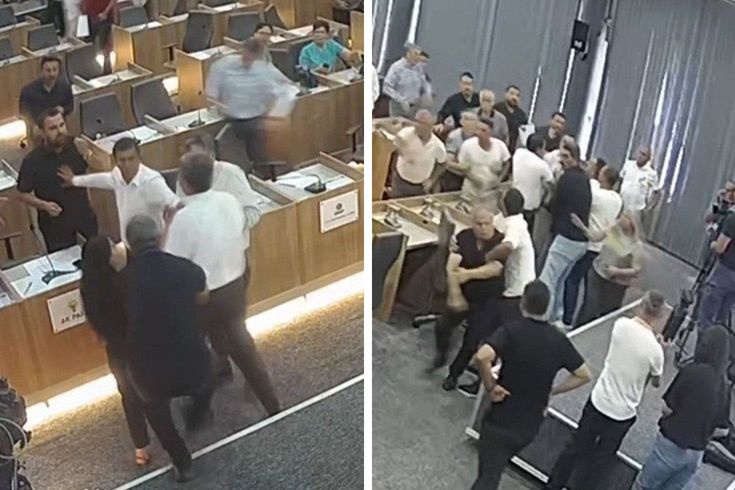CHP'li belediye başkanı AK Partili meclis üyesinin üzerine yürüdü