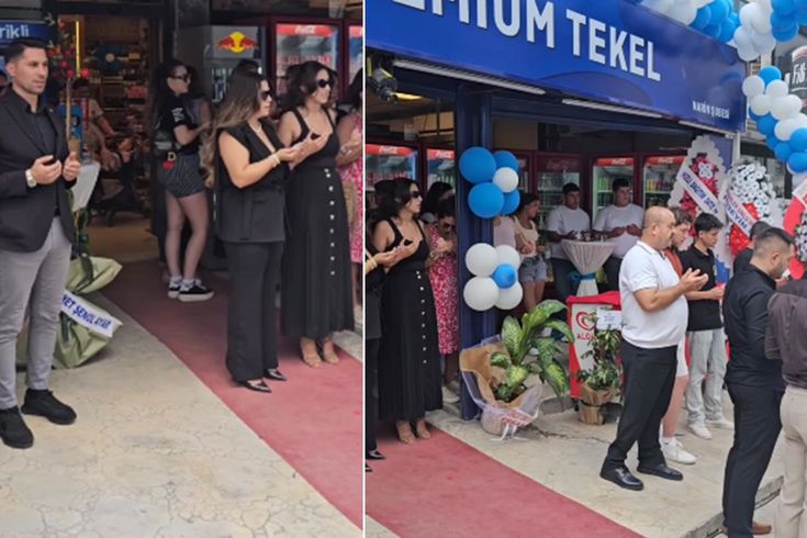 Büyük skandal! Cami imamı tekel bayisini dualarla açtı