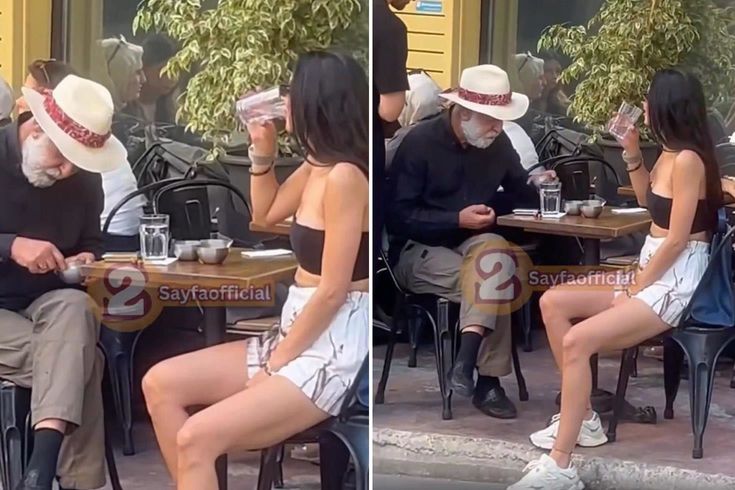 Genç kadınla yakalanan Muhammed Cangören, muhabirin sorusuna kızdı