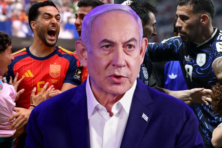 Netanyahu tarihi final öncesi tarafını seçti: Vamos Argentina