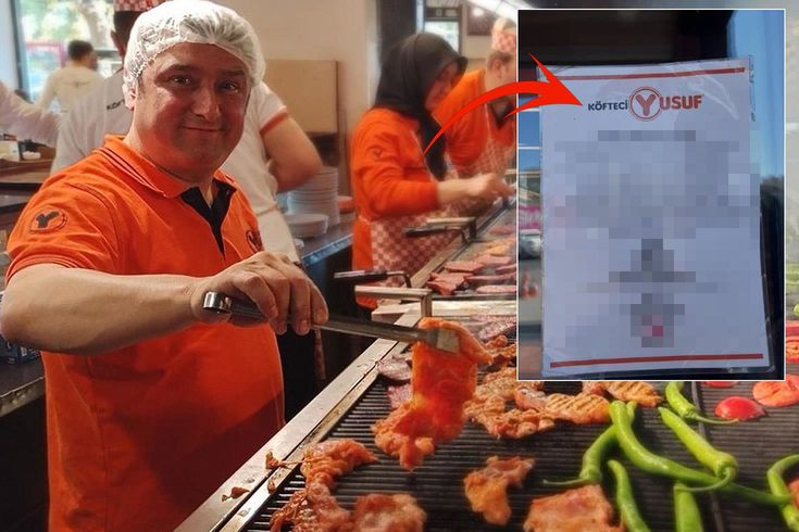 Geri adım atmadı! Herkes Köfteci Yusuf'un şubelerine astığı yazıyı paylaşıyor