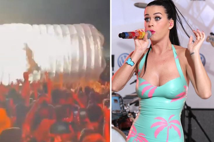 Katy Perry'ye konserde yanlış yön sürprizi