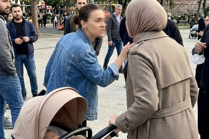 Başörtülü kadına ağza alınmayacak hakaretler: Saldırgan kadın tutuklandı