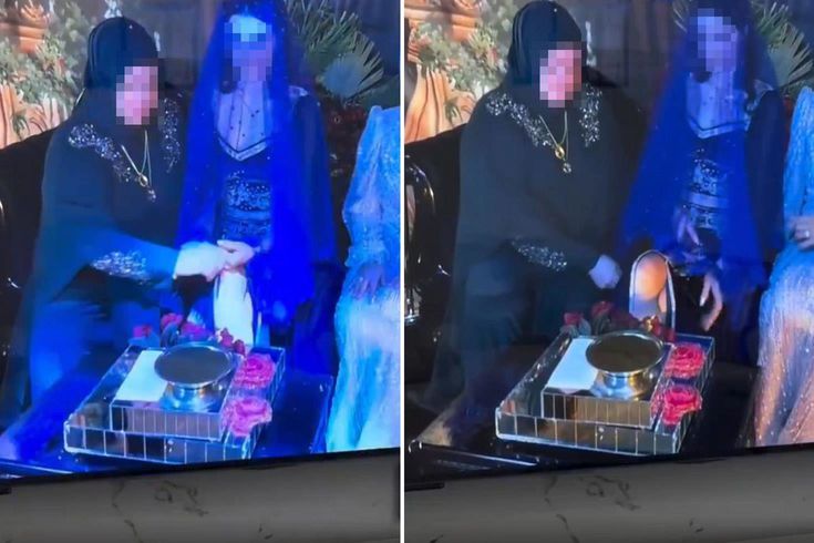 Annenin kızına müdahalesi kına gecesine damga vurdu
